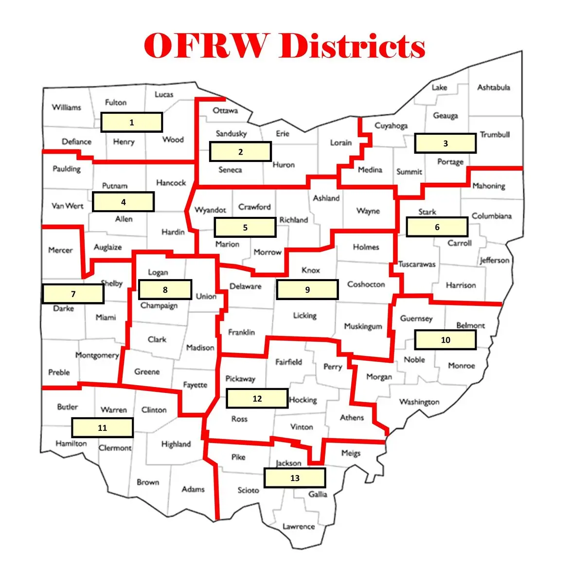 OFRW Districts