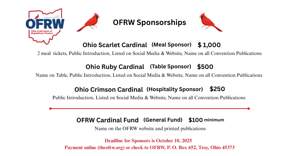 OFRW Sponsorships