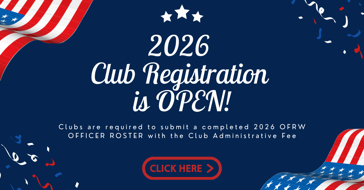 OFRW 2026 Club Registration is Open