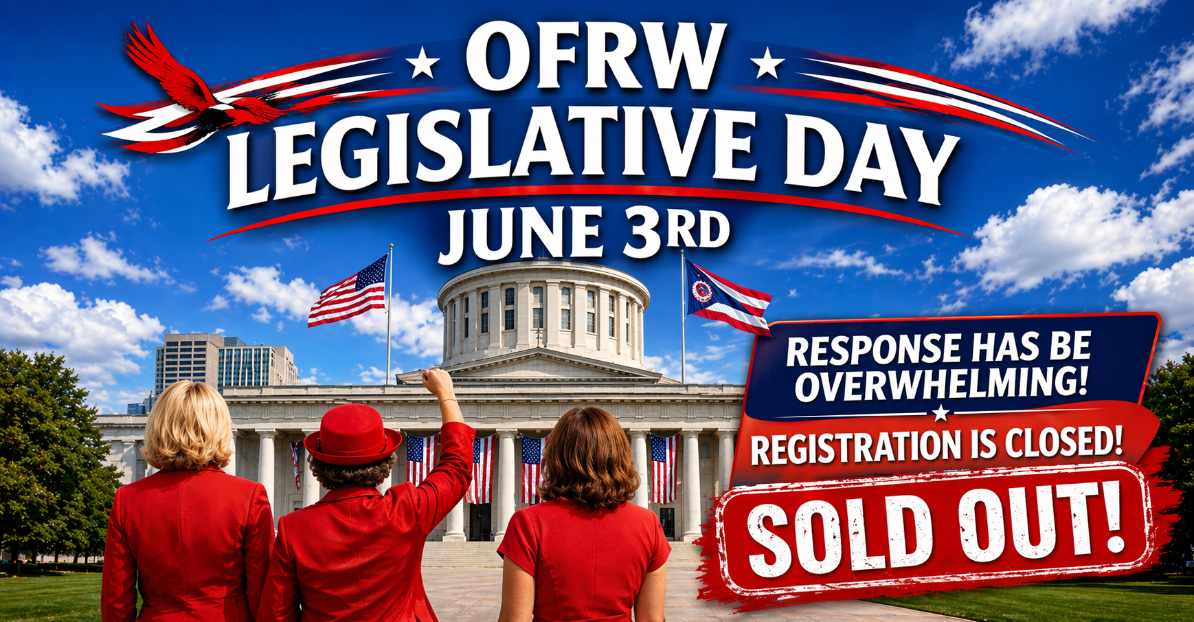 OFRW Legislation Day Closed