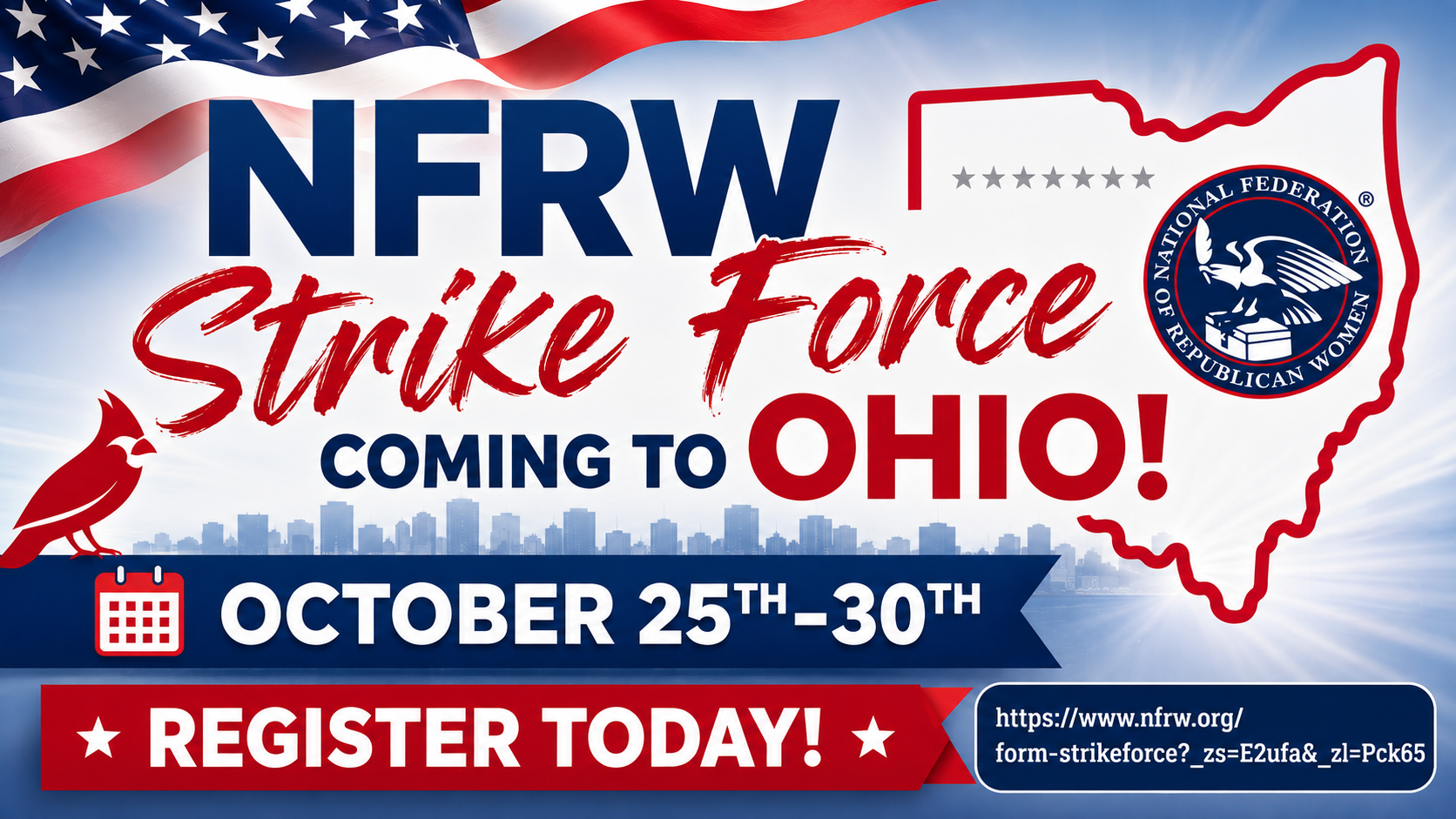 NFRW Strike Force coming to Ohio!